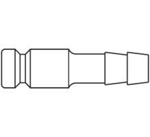 52SFTF09SXN  Stecktülle, NW 6, Tülle 9 mm