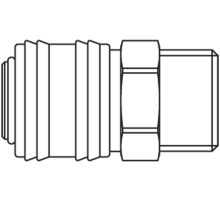 26KAAW21MPX  Kupplung, einseitig, NW 7,2, G1/2a