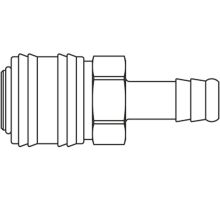26KATF09MPX  Kupplung, einseitig, NW 7,2, Tülle 9 mm