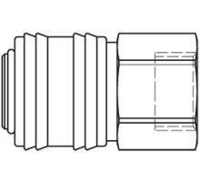 26KBIW17MPX  Kupplung, beidseitig, NW 7,2, G3/8i