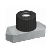 SM 1-8/1D GEW. M6 W3  Schienenmutter, für Standard + Doppel