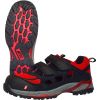 7412, size 46   safety sandals, S1P SRC ESD, black/red