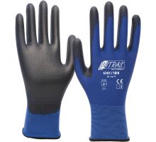 6240, Gr.8   gloves, nylon, SKIN