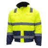 7143, size 2XL   warning protection-pilot jacket, MOTION TEX VIZ