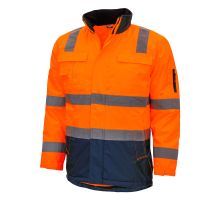 7144, Gr.M   warning protection parka, MOTION TEX VIZ