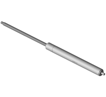 697656 200N  Gasfeder, 200 Newton, ohne Anschlüsse, beidseitig M6 Gewindezapfen