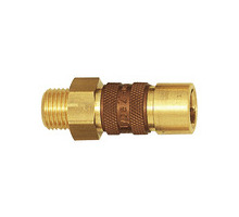 247.12   quick release coupling, distinctive, NW 5, G 1/4 AG, brown