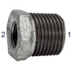 TFR 241-3438   reducing part 241, R3/4 external, Rp3/8inside, melleable cast iron black