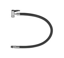 39.602  Schlauch, Hebelstecker, 50 cm, G 1/4, drehbar, für Standard-Handreifenfüllmesser