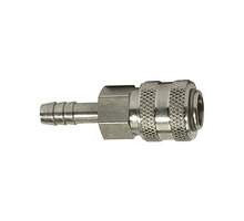 243.25-N E  Schnellverschlusskupplung, NW 5, connect line, Messing vernickelt, Tülle LW 4