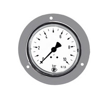 302/40  Manometer, Frontring verchromt, G 1/8 hinten, 0-1,6 bar, Dmr. 40