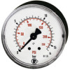 214-KD  Manometer, Kunststoff, G 1/4 hinten, 0-2,5 bar/36 psi, Dmr. 63