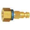 247.64   nipple, distinctive, NW 5, brass blank, G 1/4 IG, green