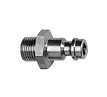 243.856  Nippel, für Kupplungen NW 5, Edelstahl 1.4305, G 1/4 AG, SW 17