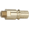 243.84  Nippel, für Kupplungen NW 12, Messing blank, G 1/4 AG