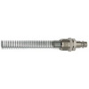 244.590   nipple, for couplings NW 7, 2-7, 8, steel, forhose 6x4, withbend protection