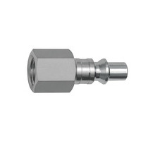 420.52-NPT  Nippel, für Kupplungen NW 5,5, ARO 210, Stahl, NPT 3/8 IG