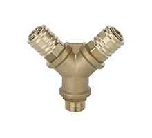 245.33   distributor, with 2 quick disconnect couplings NW 7, 2, G 1/2 AG