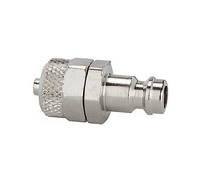 243.30-N  Nippel, für Kupplungen NW 5, Messing vernickelt, für Schlauch 8x6