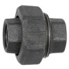 TFV 340-212-S   screw connection 340, conical sealing up, Rp 2 1/2, Rp 2 1/2, melleable cast iron black