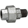 TFV 331-12-D   screw connection 331, IG/AG, Rp/R 1/2, melleable cast iron blackhot-dip galvanised