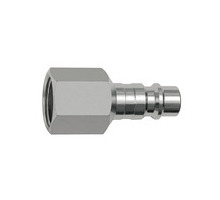 424.51-NPT  Nippel, für Kupplungen NW 7,2, Stahl, NPT 1/4 IG