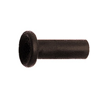 79.028   closing plug, POM, nozzle 28 mm, black