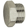 252.90/N-E  Verschlussschraube, value line, M5, SW 8, Messing vernickelt