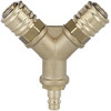245.39   distributor, with 2 quick disconnect couplings NW 7, 2, nipple NW 7, 2-7, 8 G 3/8