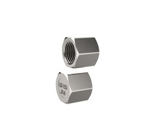 264.02-ES  Verschlusskappe, sechskant, G 1/4, SW 16, Edelstahl 1.4408