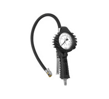 39.022  Standard-Handreifenfüllmesser, Messing, Manometer, Dmr. 80 mm, ungeeicht, 0-12 bar