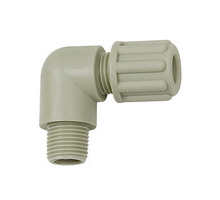 140.53-PP  Winkel-Einschraubverschraubung, G 1/8 außen, für Schlauch 8/10 mm, PP