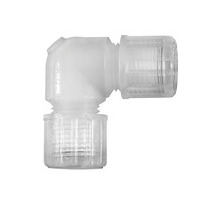 140.12.603  Winkel-Schlauchverbindung, für Schlauch 6/8 mm, PFA