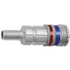416.06-T  Sicherheitskupplung, NW 7,6, Stahl/Messing verzinkt, Tülle LW 6