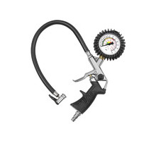 39.014  Standard-Handreifenfüllmesser, Hebelstecker, Manometer, Dmr. 63 mm, ungeeicht, 0-12 bar