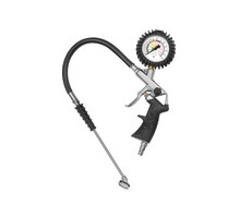 39.015  Standard-Handreifenfüllmesser, Tankstellenstecker, Manometer, Dmr. 63 mm, ungeeicht, 0-12 bar