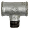 TFT 133-10   T-piece 133, IG/AG/IG, Rp 1, melleable cast iron blackhot-dip galvanised