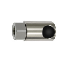 408.03-ES  Druckknopf-Sicherheitskupplung, NW 8, ISO 6150 C, Edelstahl, G 3/8 IG