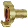 K 101-KTW   GEKA-hose piece, rigid, for potable water, brass blank, connection LW 13