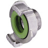 K 113 A-ES   GEKA-threaded part, rigid, stainless steel, G 1 external