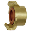 K 114-KTW   GEKA-hose piece, rigid, for potable water, brass blank, G 1 1/4inside