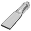 30.401  Flachdüse, lärmarm, G 1/4 AG, Messing vernickelt, Düsenbreite 21,5 mm