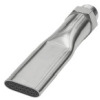30.404  Flachdüse, lärmarm, G 1/4 AG, Messing vernickelt, Düsenbreite 21 mm