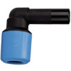 78.3232  Einsteck-Winkelverbinder, PP, Stutzen 32 mm, für Schlauch-Außen-Dmr. 32