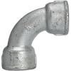 TFB 2A-38   arch 2a, short, 90°, IG/IG, Rp 3/8, melleable cast iron blackhot-dip galvanised