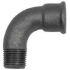 TFB 1A-20-S   arch 1a, short, 90°, Rp 2 inside, R 2 external, melleable cast iron black