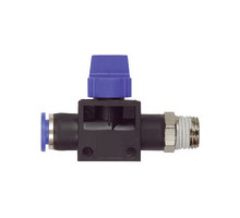 232.014-8  3/2-Wegeventil, Blaue Serie, Steckanschluss, R 1/4 außen, Dmr. 8 mm