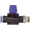 232.012-10  3/2-Wegeventil, Blaue Serie, Steckanschluss, R 1/2 außen, Dmr. 10 mm