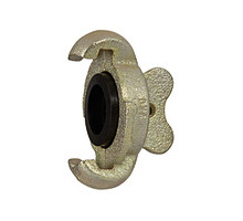 BK 100   blind coupling, melleable cast iron galvanised and yellow passivated