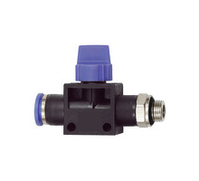231.012-10  3/2-Wegeventil, Blaue Serie, Steckanschluss, G 1/2 außen, Dmr. 10 mm